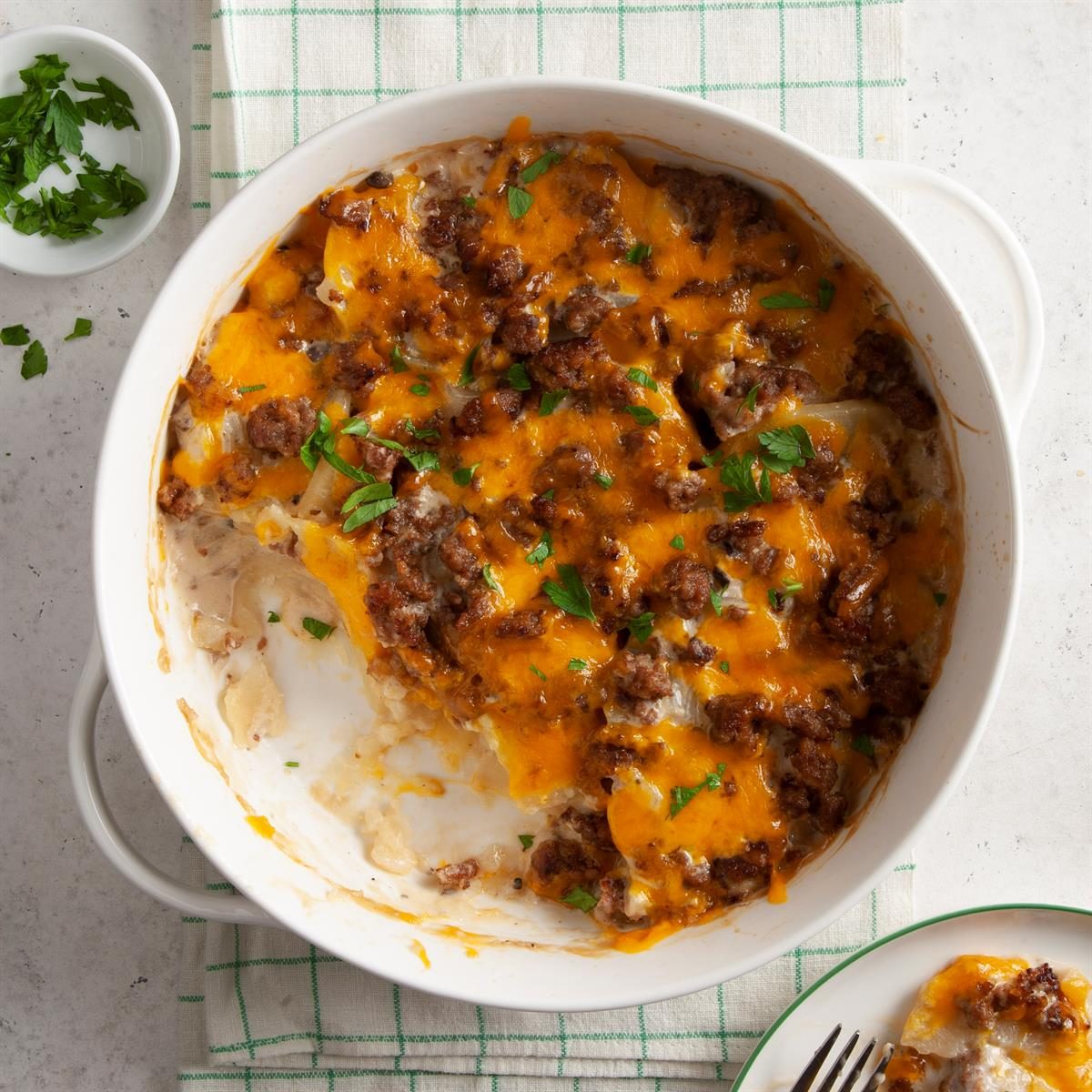 Sausage potato outlet casserole